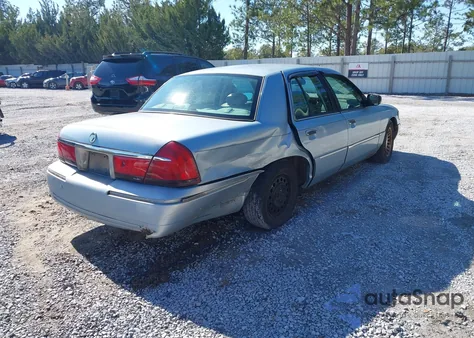 2002 Mercury Grand Marquis Ls from USA, damaged, VIN 2MEFM75W72X645557